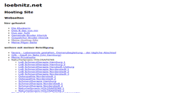 Desktop Screenshot of loebnitz.net
